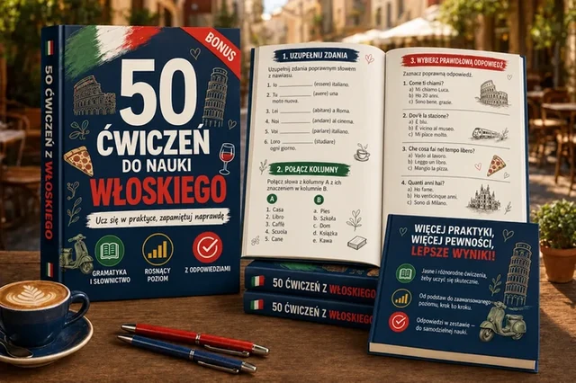 50 ćwiczeń do nauki włoskiego